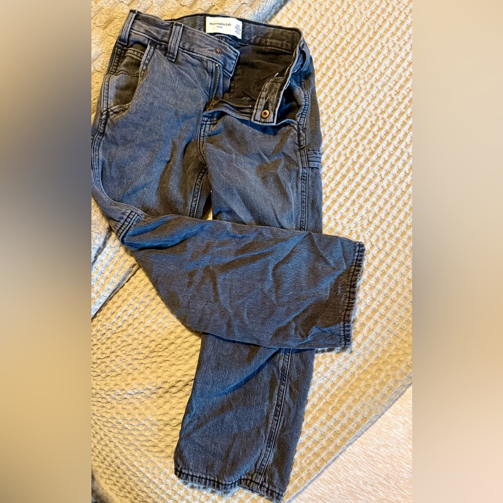 Abercrombie Kids stone black washed jeans